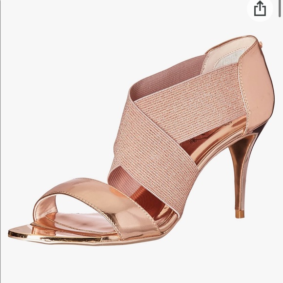 Brand New; Never Worn Ted Baker “Leniya” Rose Gold Shoes. Size 9.5. - Picture 7 of 7